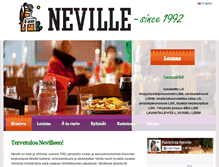 Tablet Screenshot of neville.fi